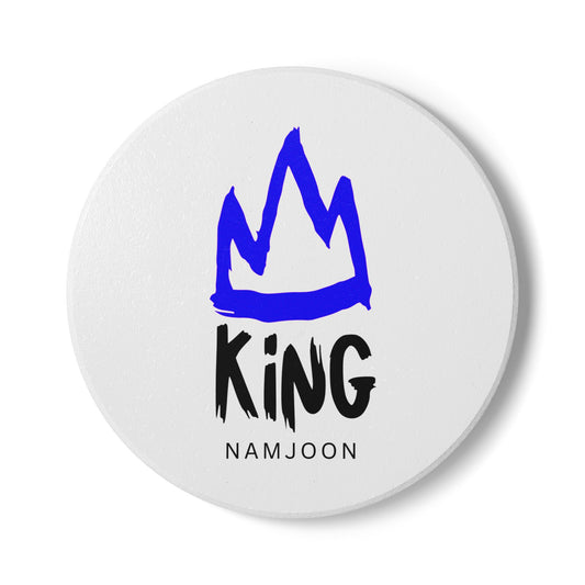 King Namjoon Ceramic Coaster
