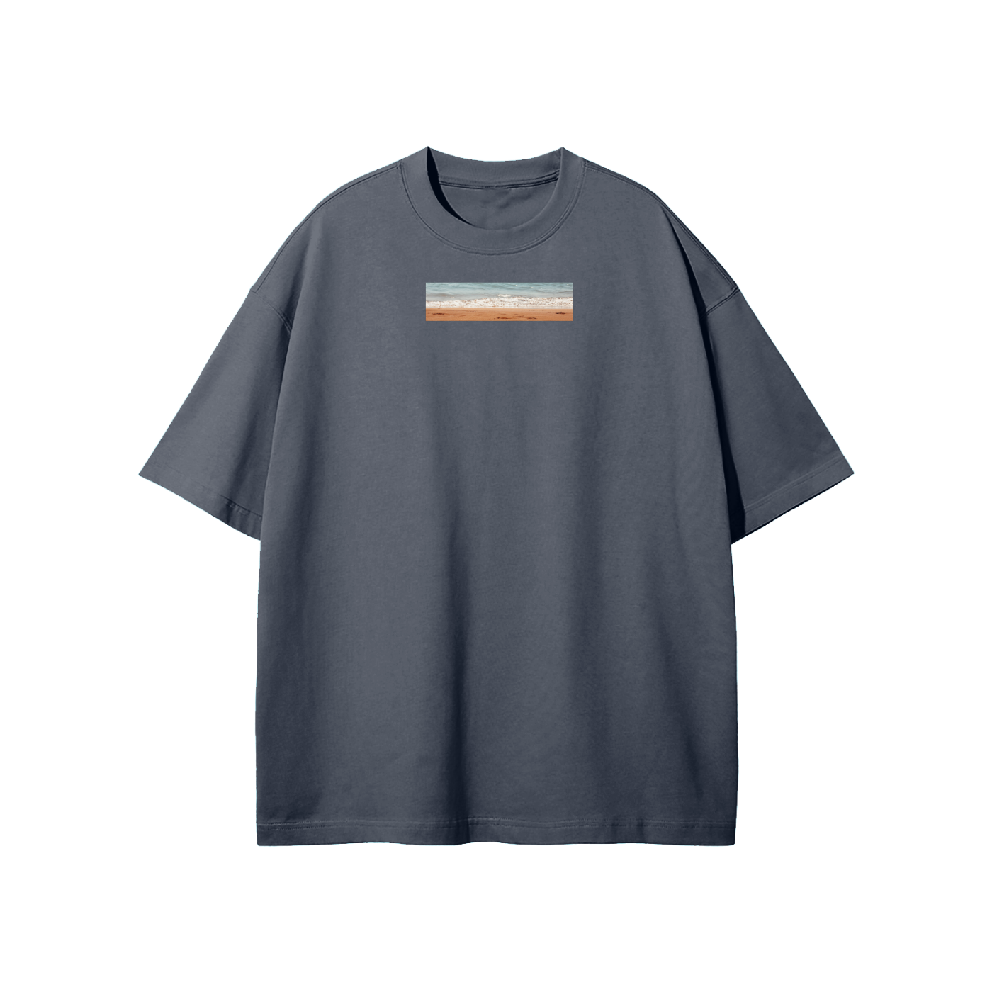 Beach (Box) Streetwear Heavyweight Loose Fit T-Shirt