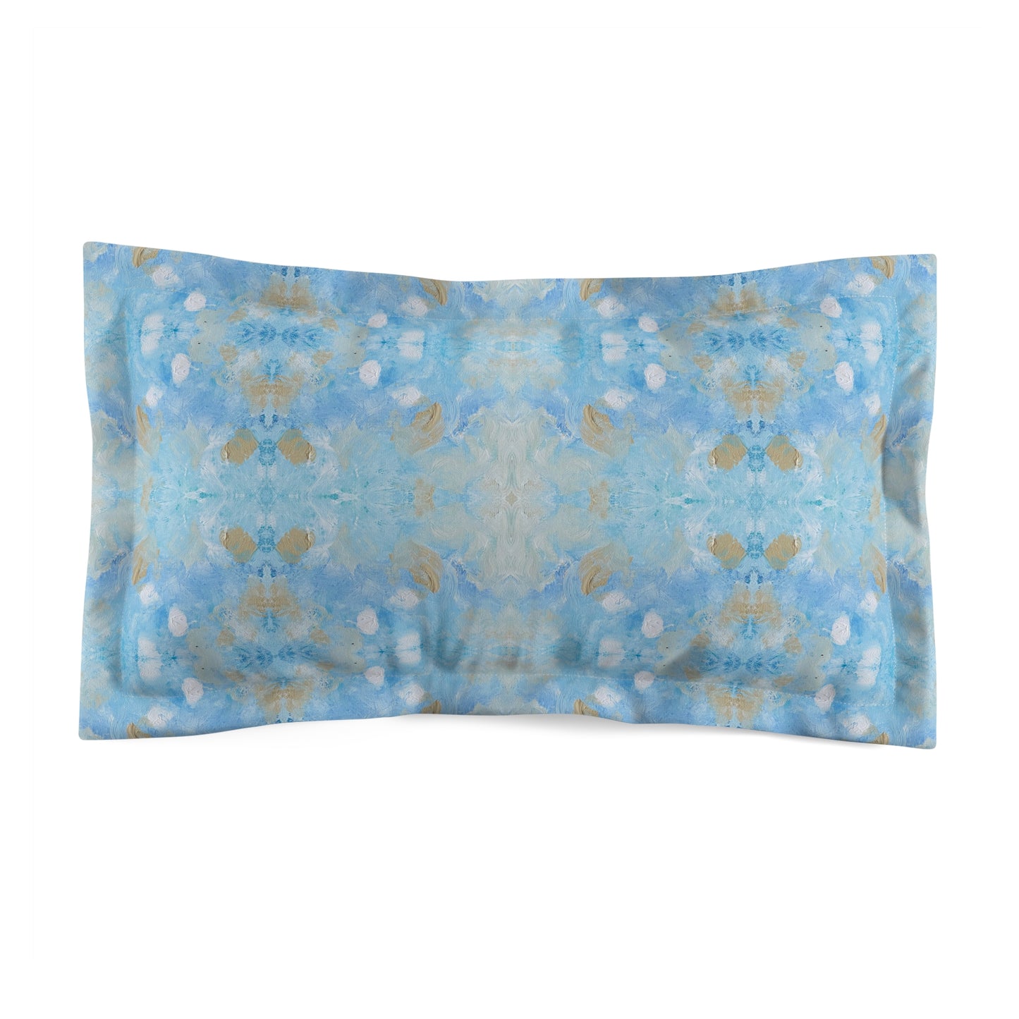 Earing On The Side Of Wispy Microfiber Pillow Case