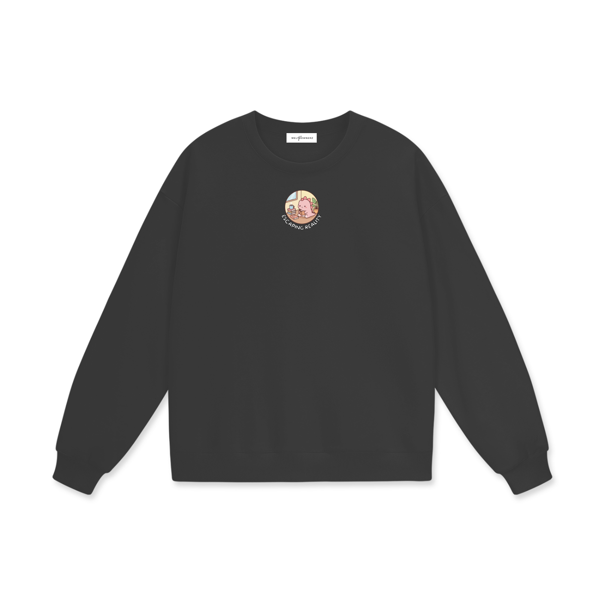Escaping Reality (Dino) Heavyweight Drop Shoulder Sweatshirt