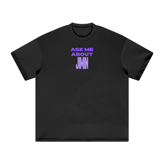 Ask Me About Jimin Heavyweight T-Shirt