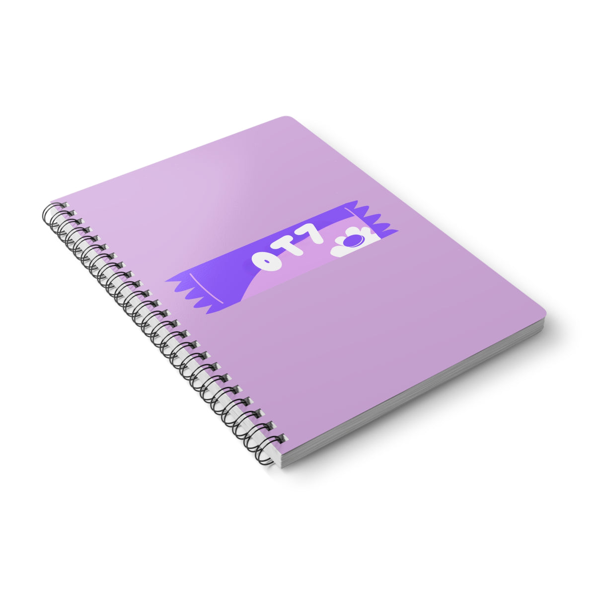 OT7 BTS Oreo Wirobound Softcover Notebook, A5