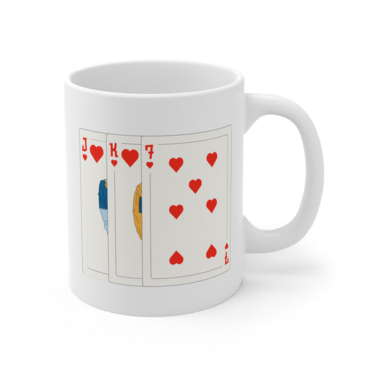 JK7 11oz White Mug