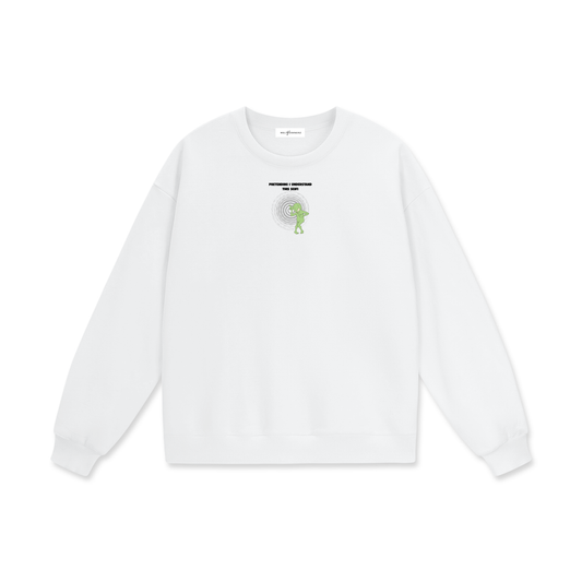 Pretending I Understand This Scifi (Alien) Heavyweight Drop Shoulder Sweatshirt