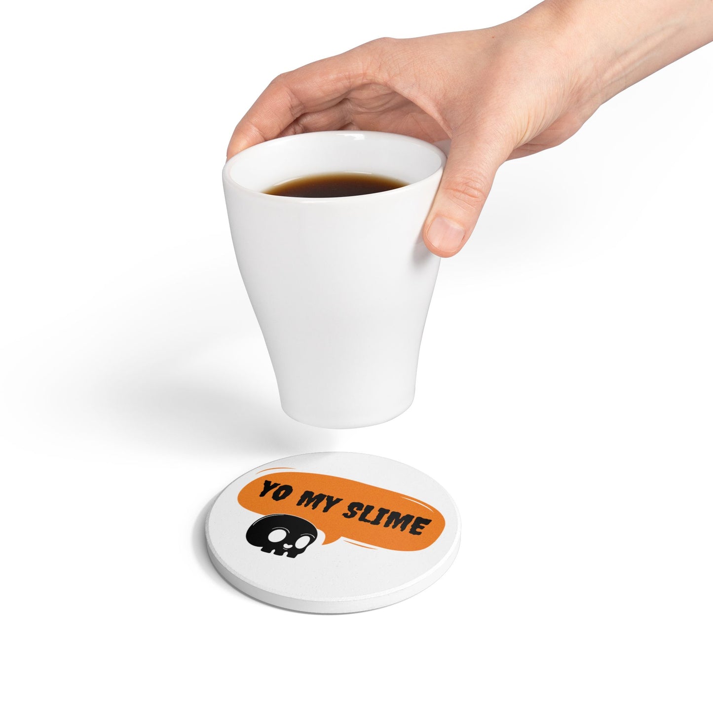 Yo My Slime Ceramic Coaster