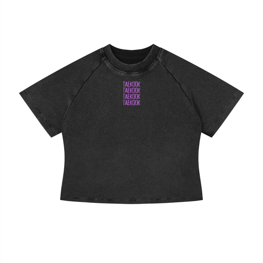 Taekook (Taehyung & Jungkook x 4) Crop T-Shirt
