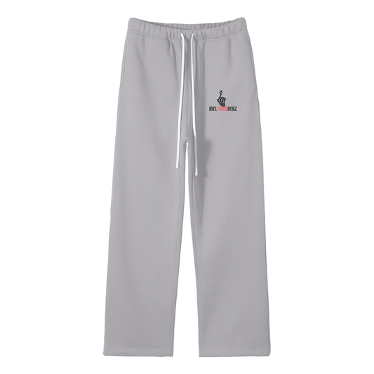 Meltdownerz Hand Heart Streetwear Fleece Straight Leg Pants