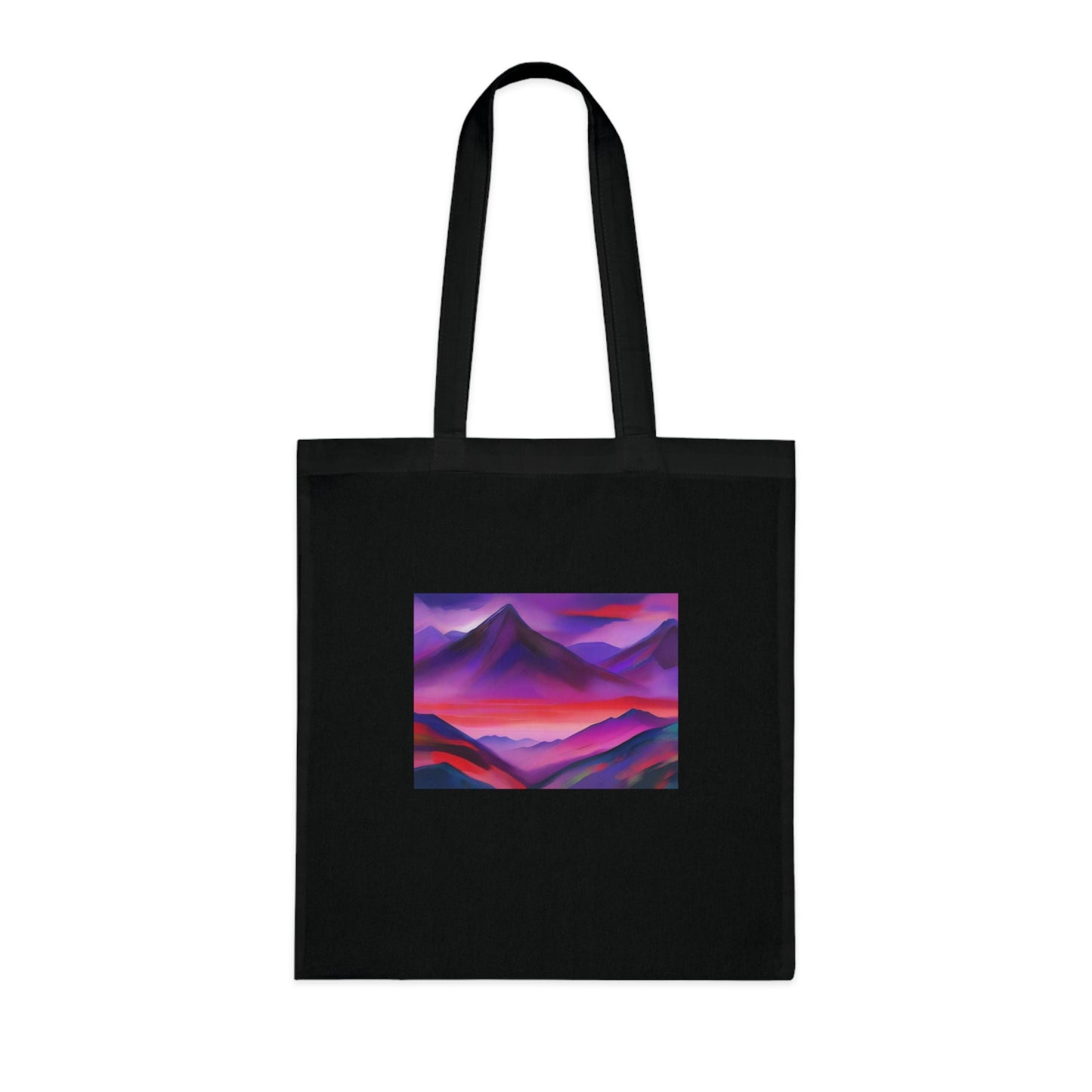 The Time Before Land Mountains Cotton Tote