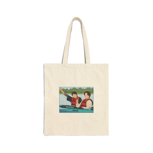 Jikook (Jimin & Jungkook Are You Sure) Cotton Canvas Tote Bag