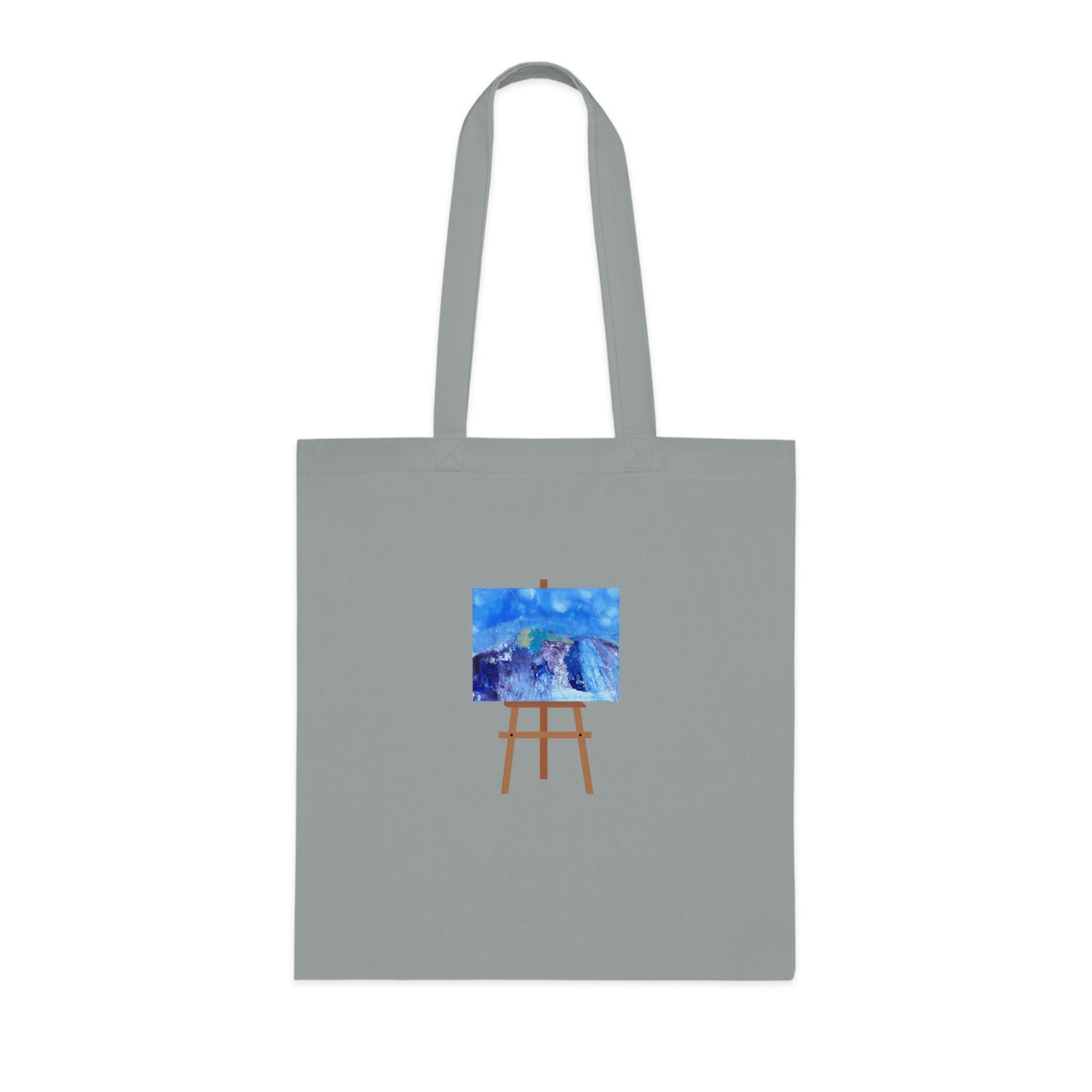 Jus' Peak (Easel) Cotton Tote