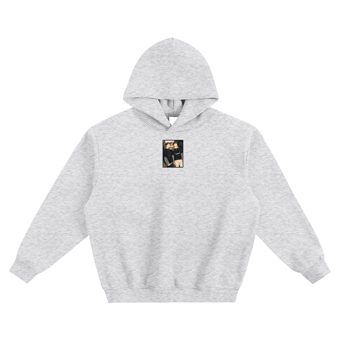 Jikook (Jimin & Jungkook) Fleeced Boxy Hoodie
