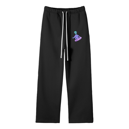 Lord Of The Rizz Streetwear Fleece Straight Leg Pants