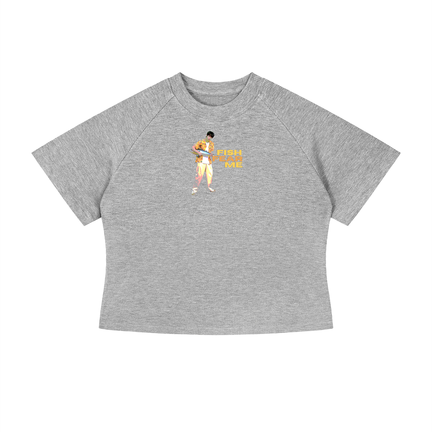 Fish Fear Me (Jin) Crop T-Shirt