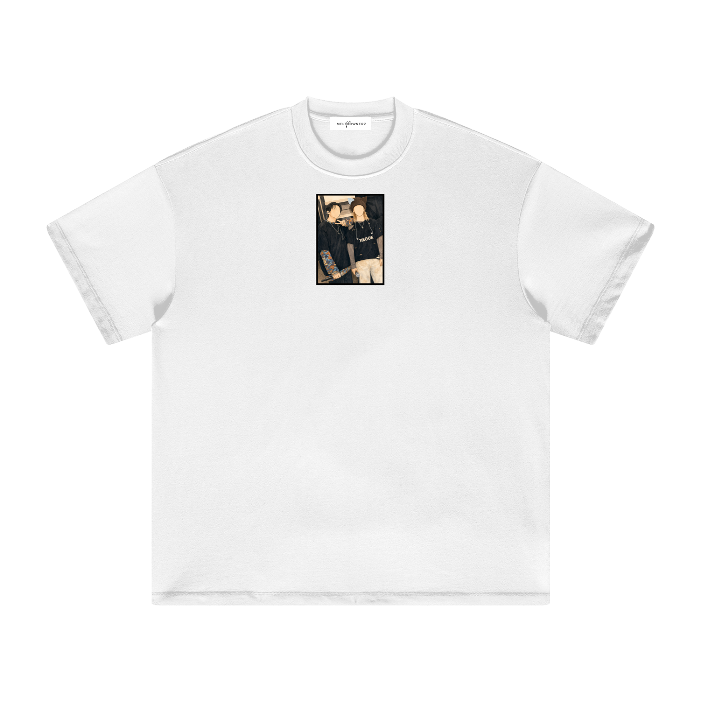 Jikook (Jimin & Jungkook) Heavyweight Earth Tone T-Shirt