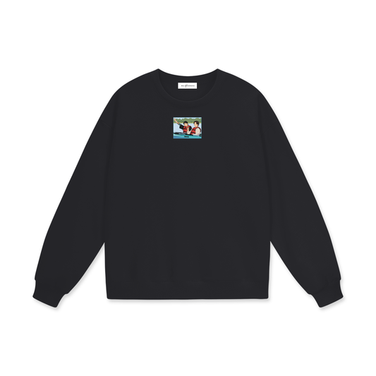 Jikook (Jungkook & Jimin Are You Sure) Heavyweight Drop Shoulder Sweatshirt