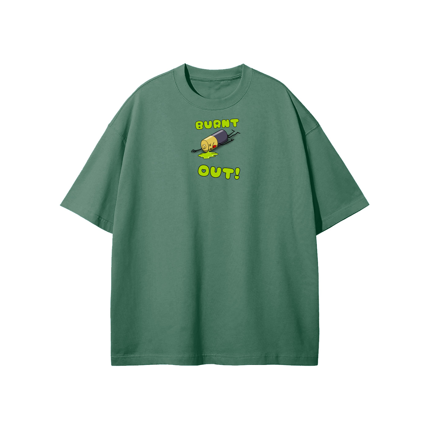Burnt Out Streetwear Heavyweight Loose Fit T-Shirt