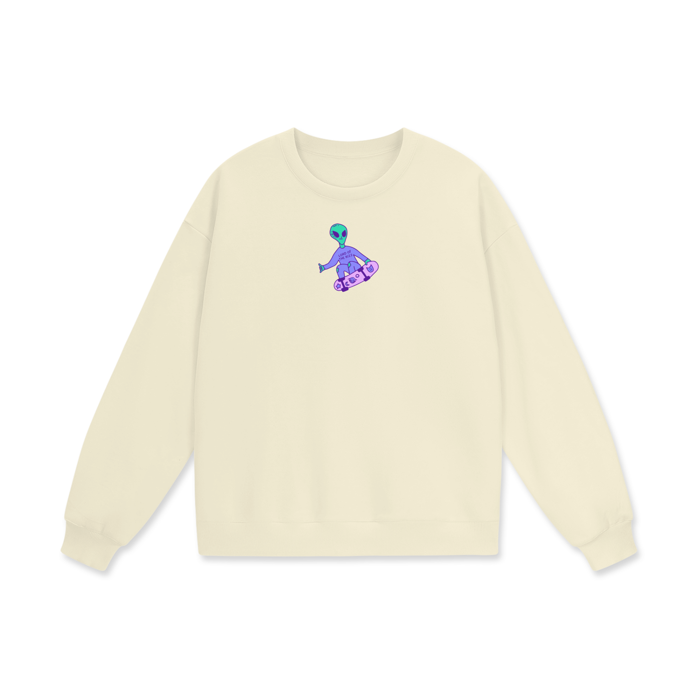 Lord Of The Rizz Heavyweight Drop Shoulder Oversized Fleece Sweatshirt