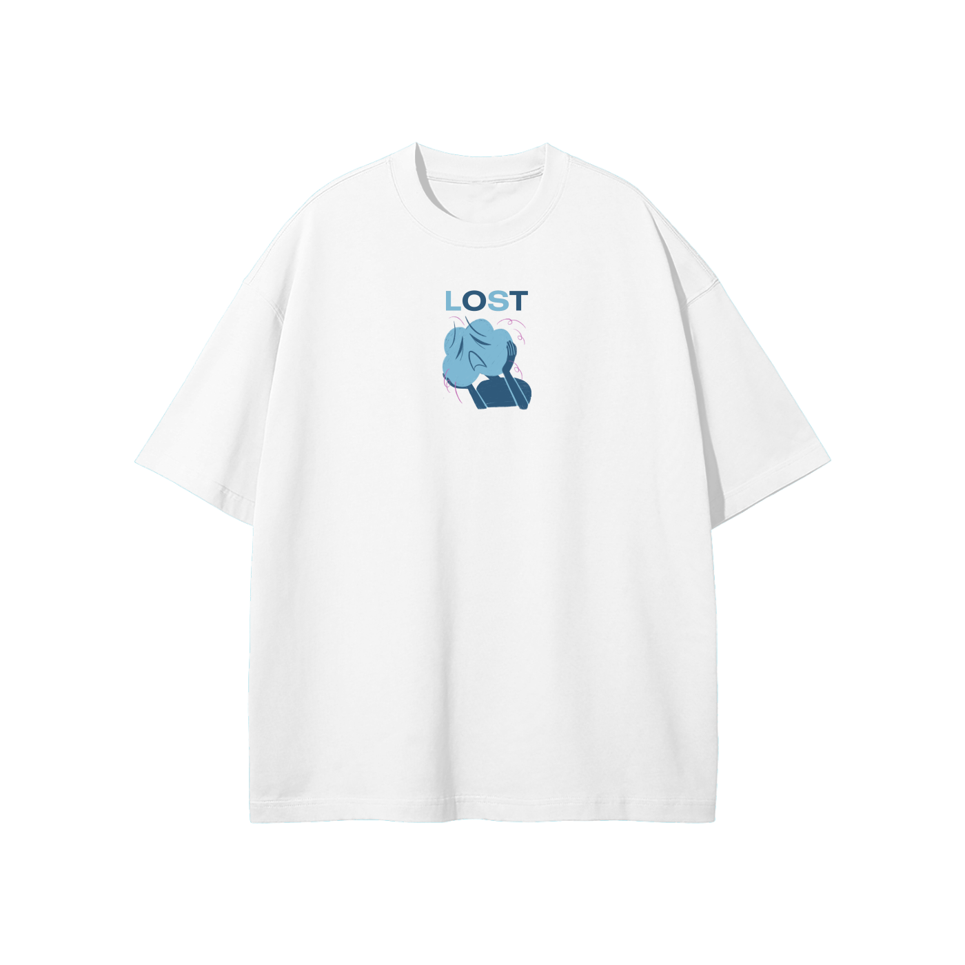 Lost Streetwear Heavyweight Loose Fit T-Shirt