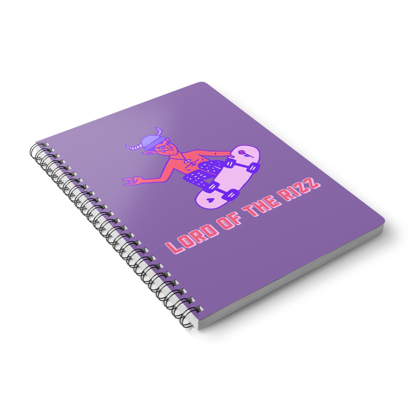 Lord Of The Rizz Wirobound Softcover Notebook, A5