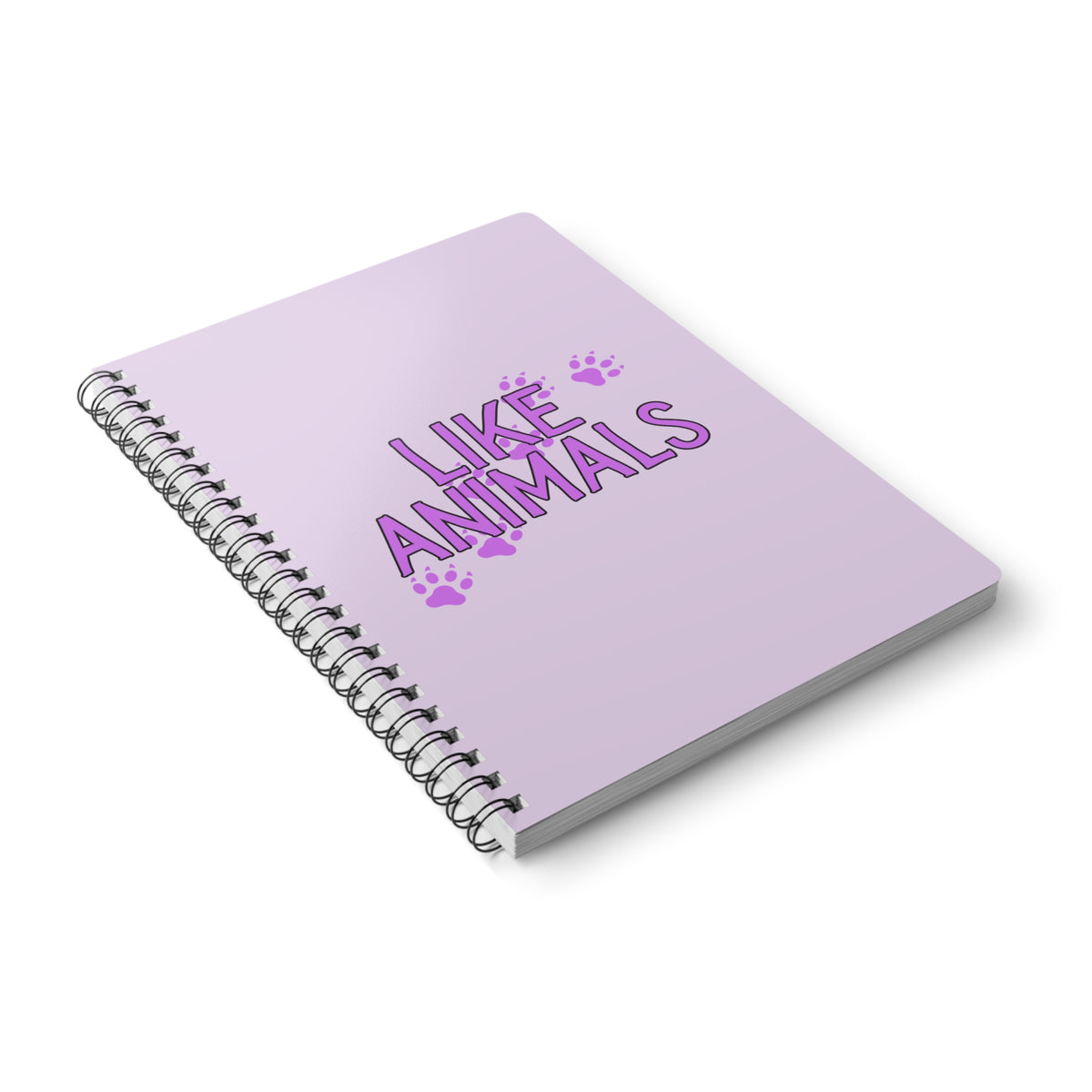 Like Animals BTS (Footprints) Wirobound Softcover Notebook, A5