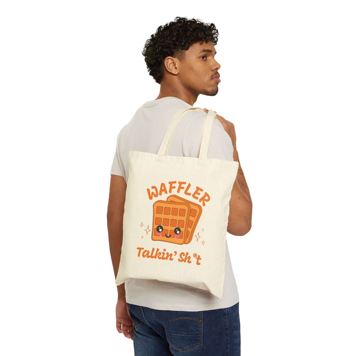 Waffler Cotton Canvas Tote Bag
