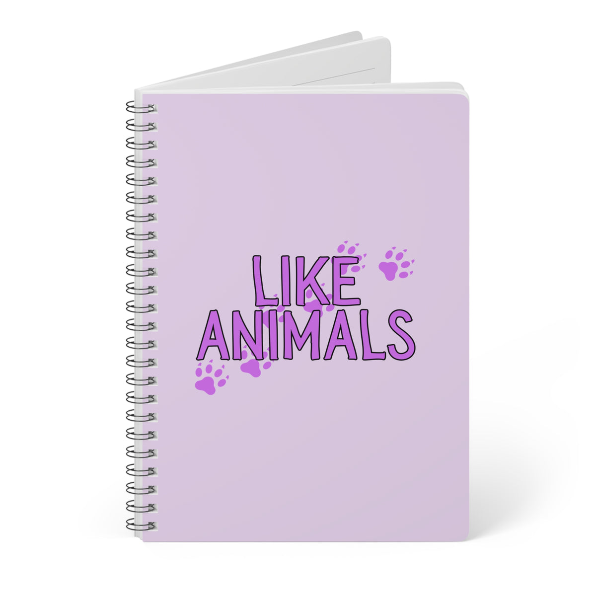 Like Animals BTS (Footprints) Wirobound Softcover Notebook, A5