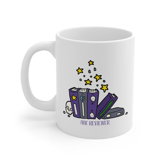 Arc Reviewer (Skull) 11oz White Mug