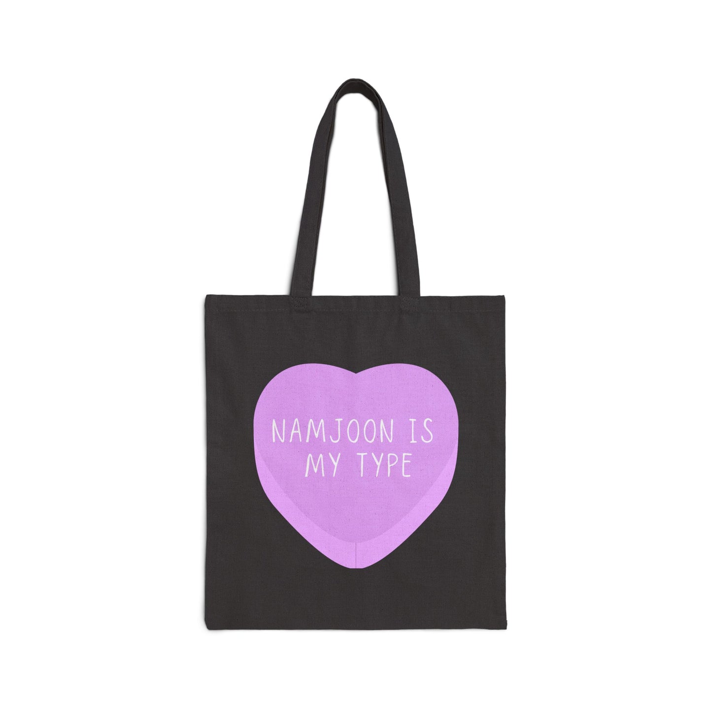 Namjoon Is My Type Cotton Canvas Tote Bag