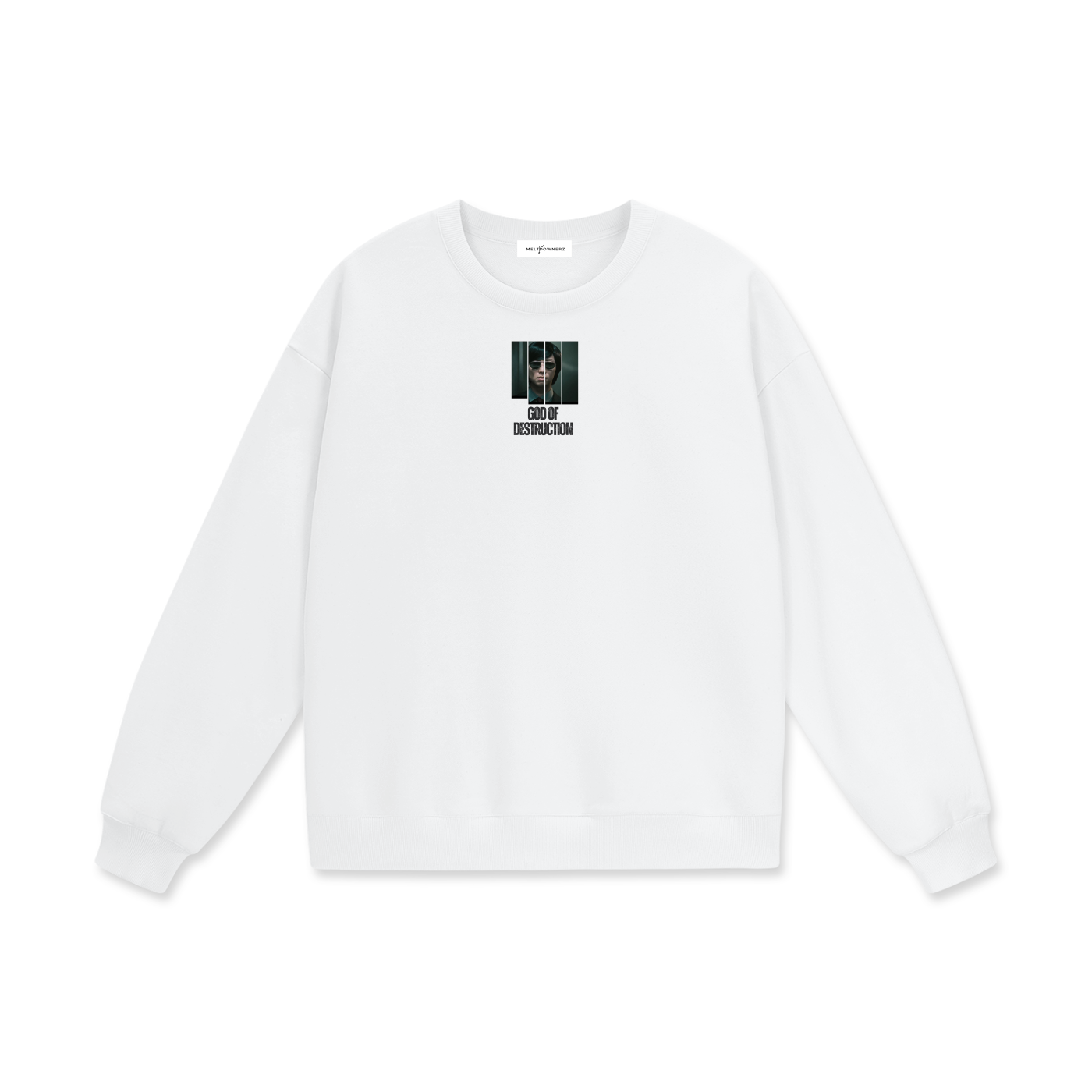 God Of Destruction Heavyweight Drop Shoulder Sweatshirt