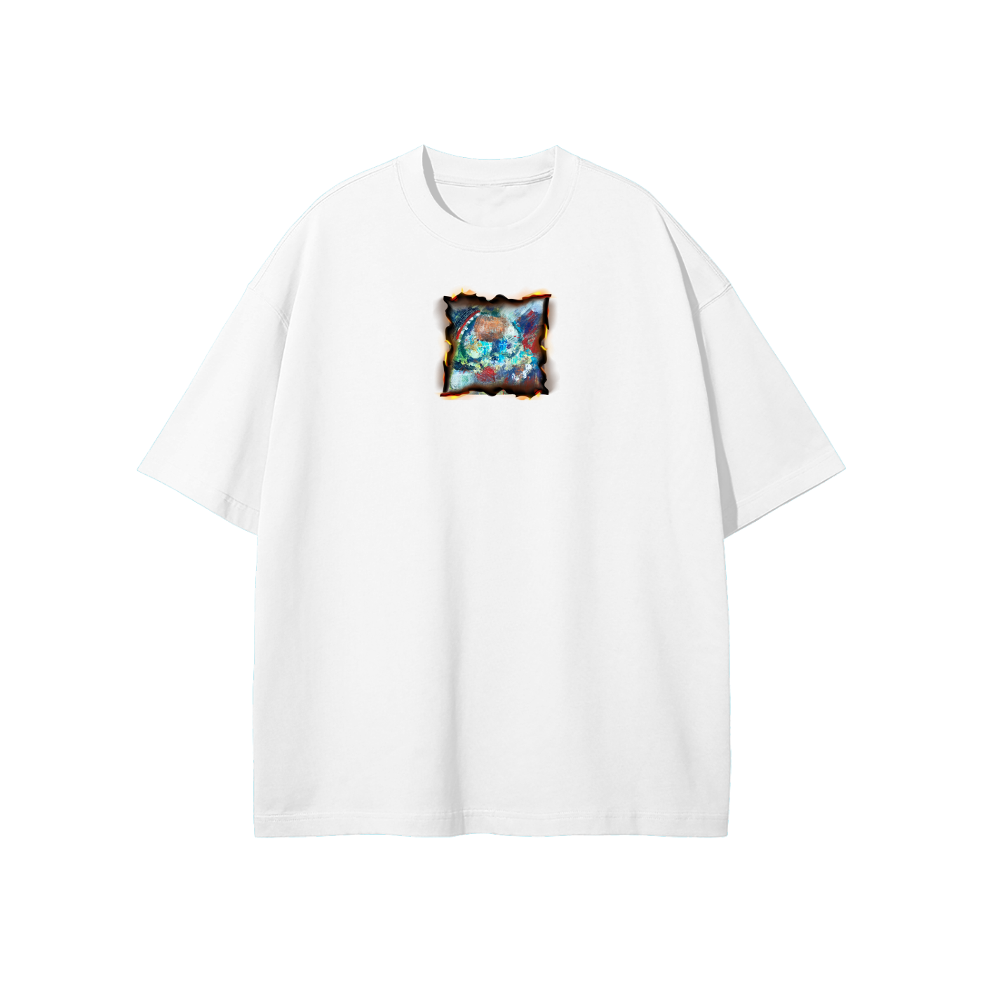Ur Mouth Is A Gift (Fire) Streetwear Heavyweight Loose Fit T-Shirt