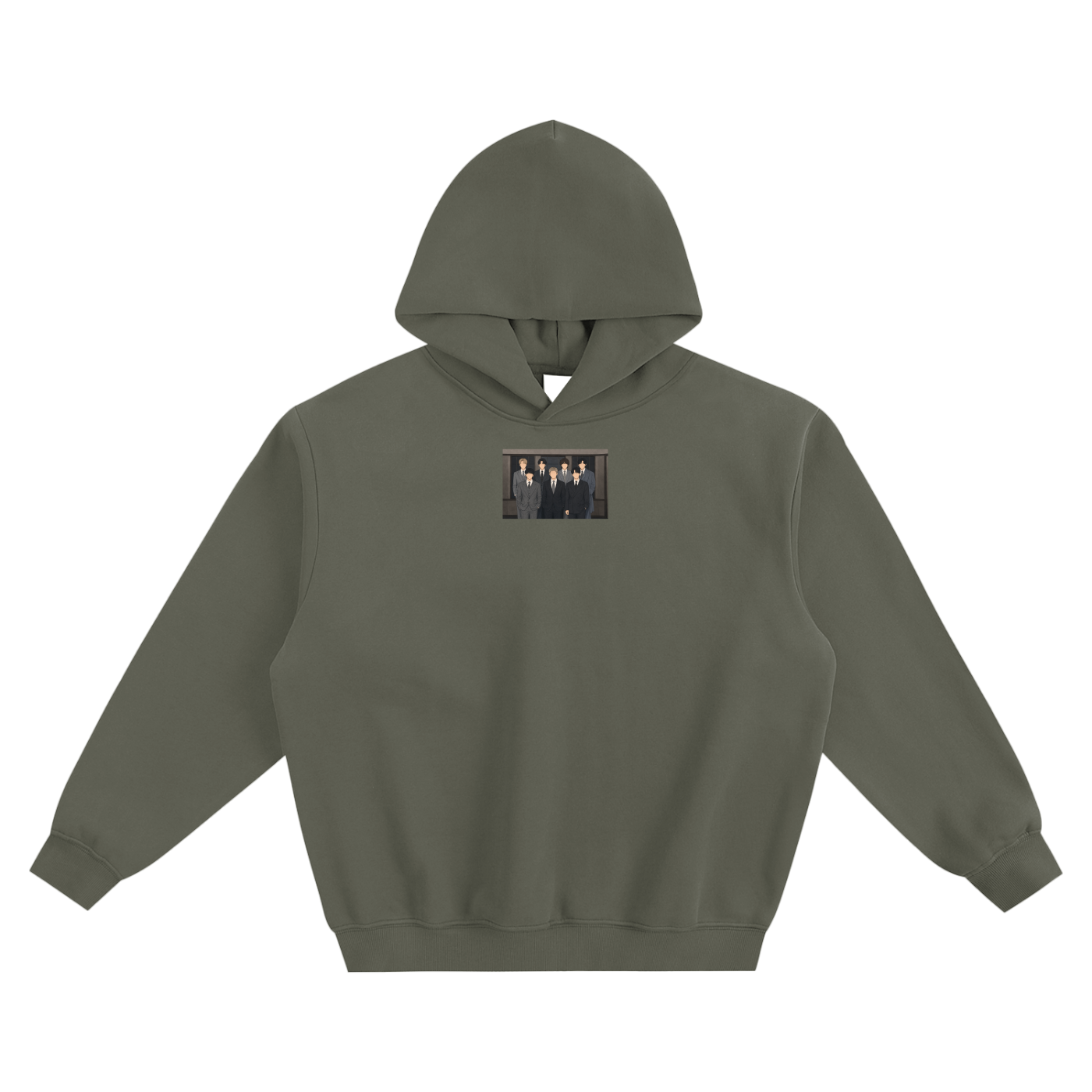 BTS Arirang Fleeced Boxy Hoodie