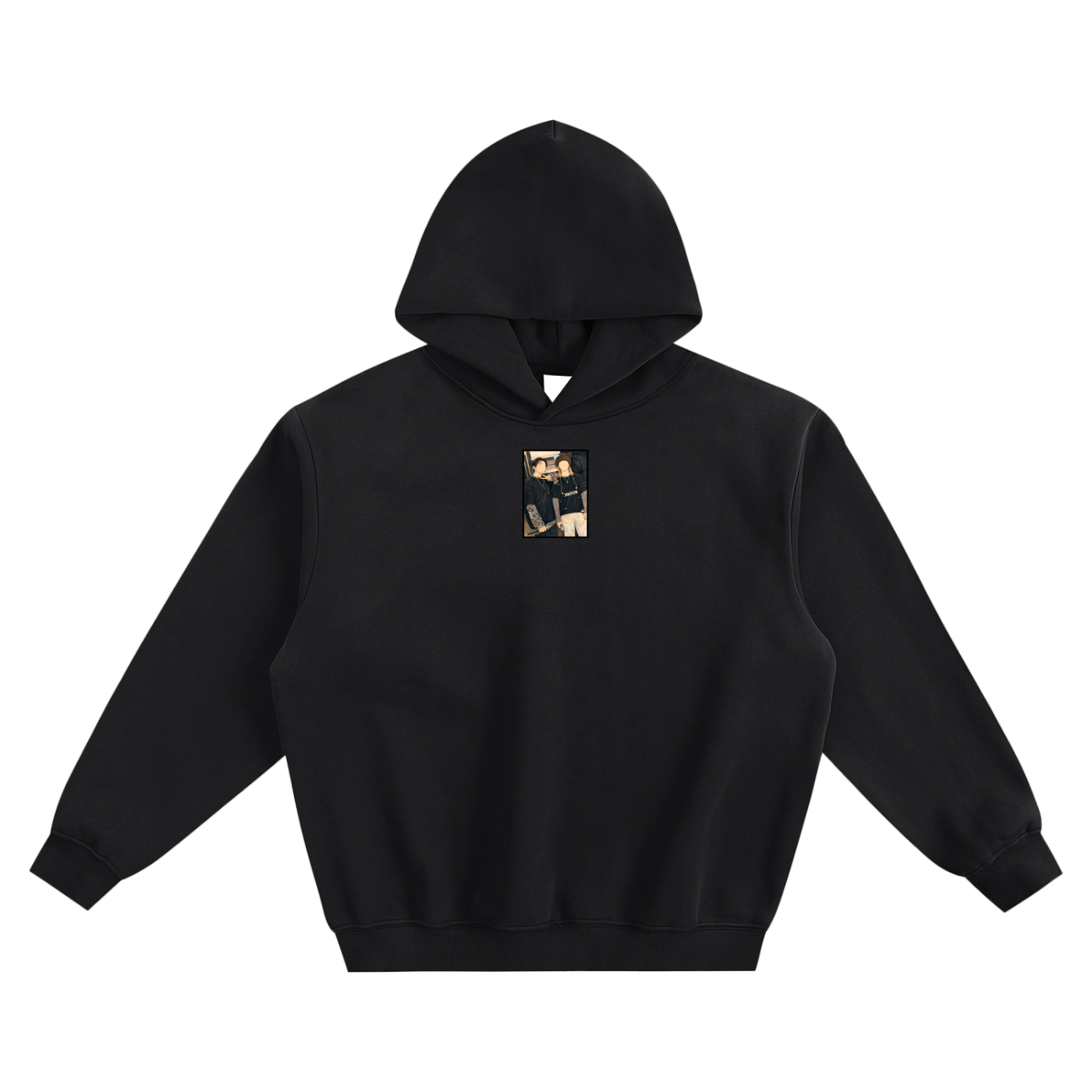 Jikook (Jimin & Jungkook) Fleeced Boxy Hoodie