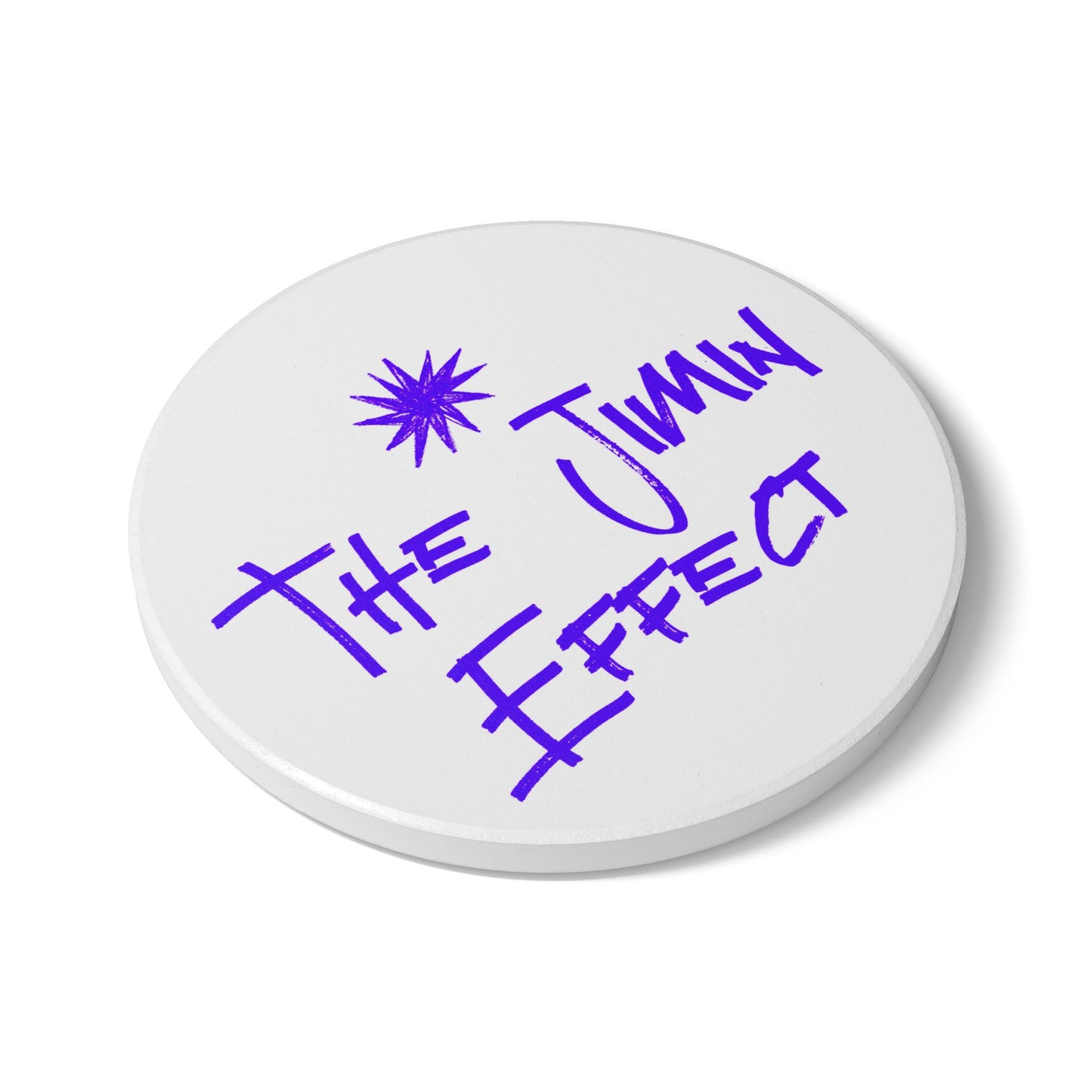 The Jimin Effect Ceramic Coaster