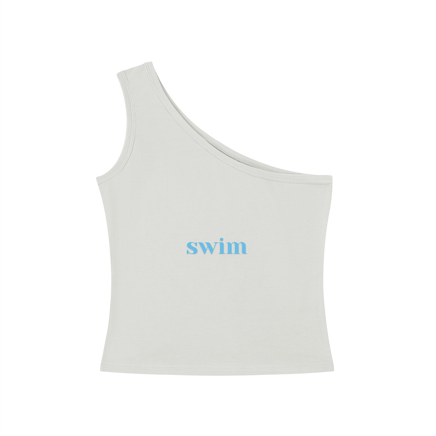 Swim BTS One-Shoulder Crop T Shirt