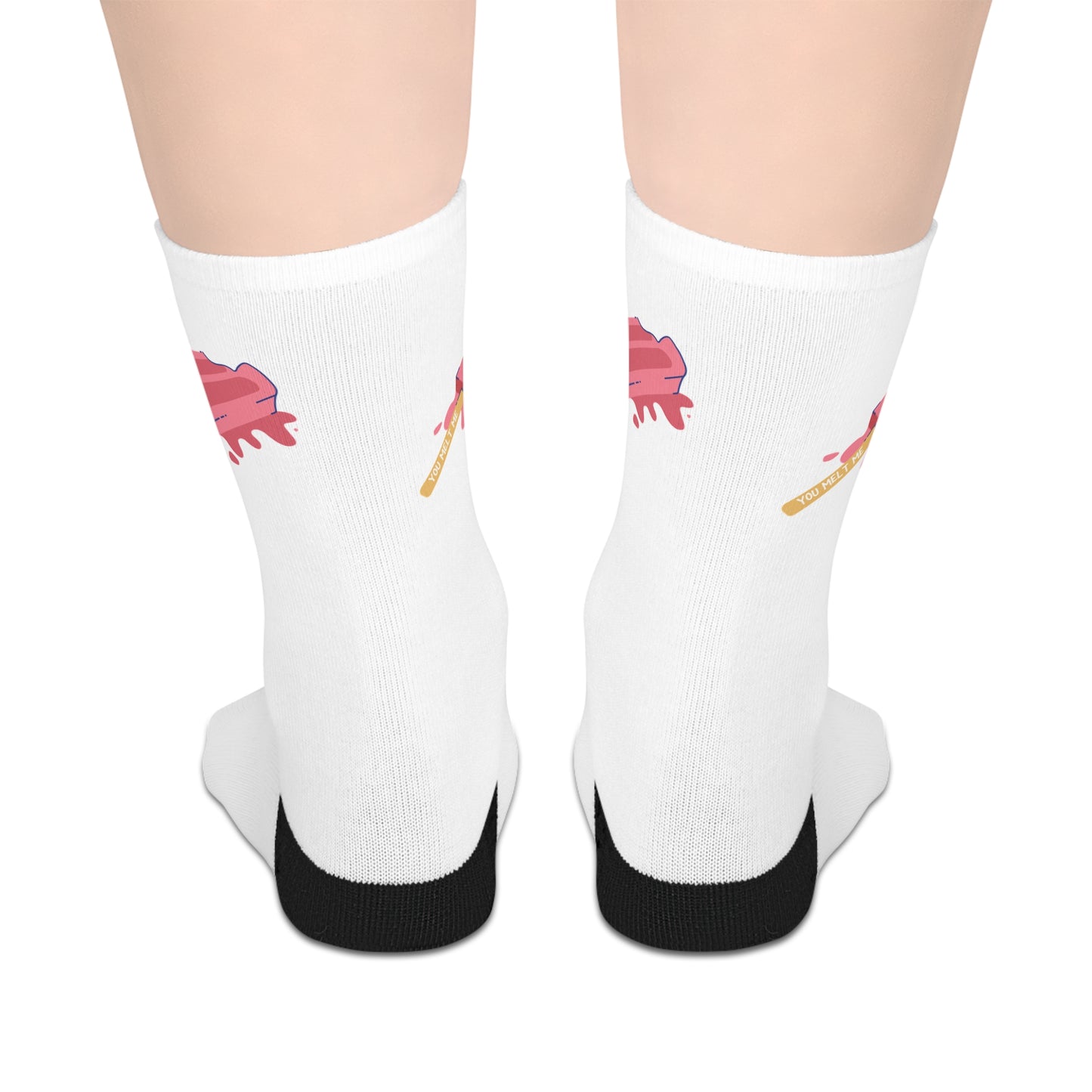 You Melt Me (2) Mid-length Socks