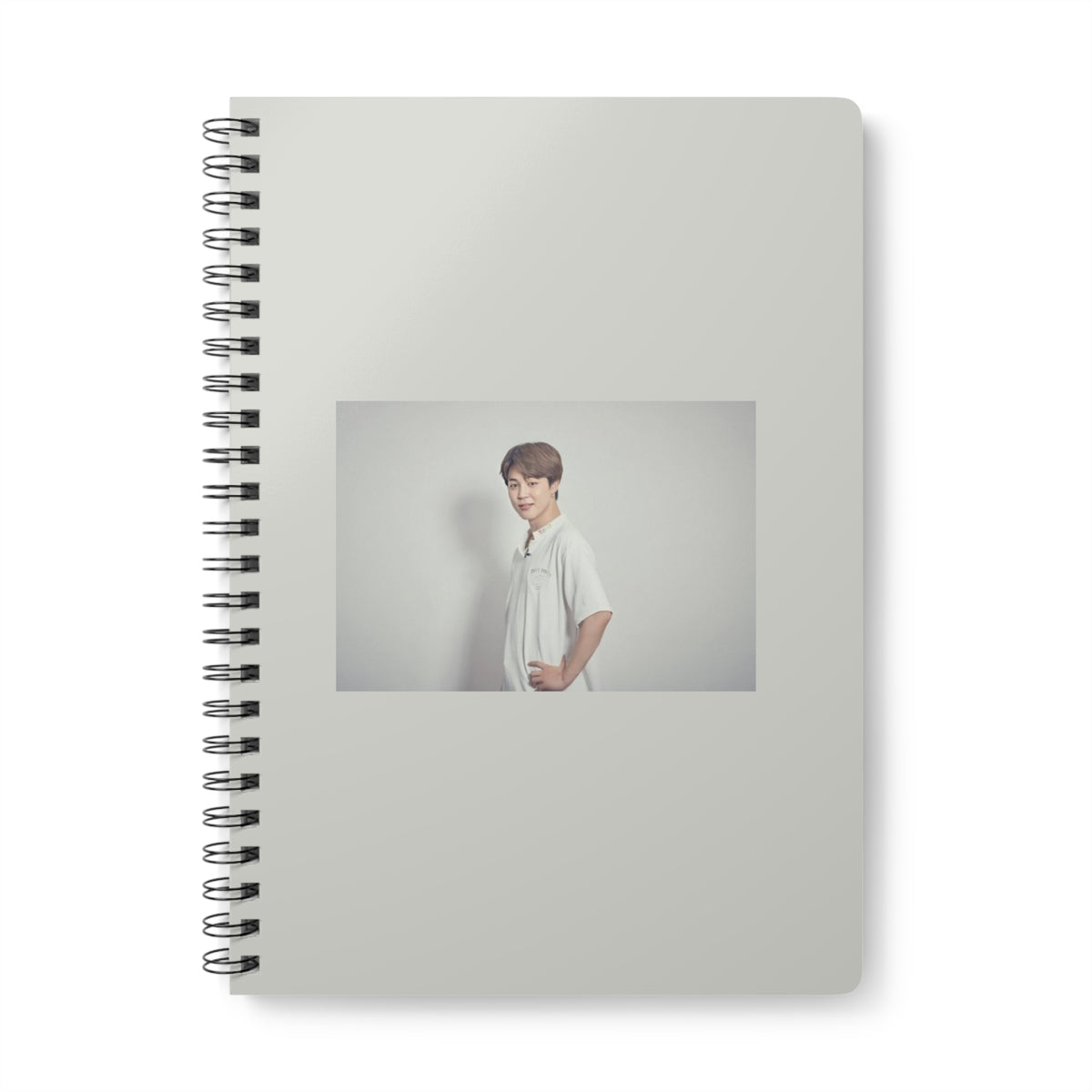 Jimin Portrait Wirobound Softcover Notebook, A5