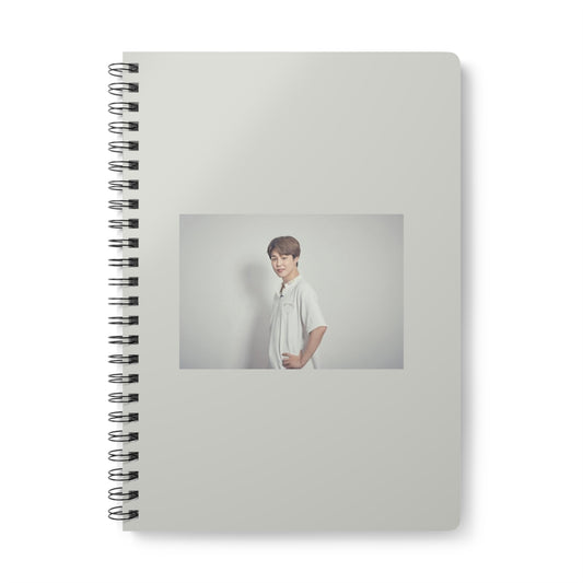Jimin Portrait Wirobound Softcover Notebook, A5