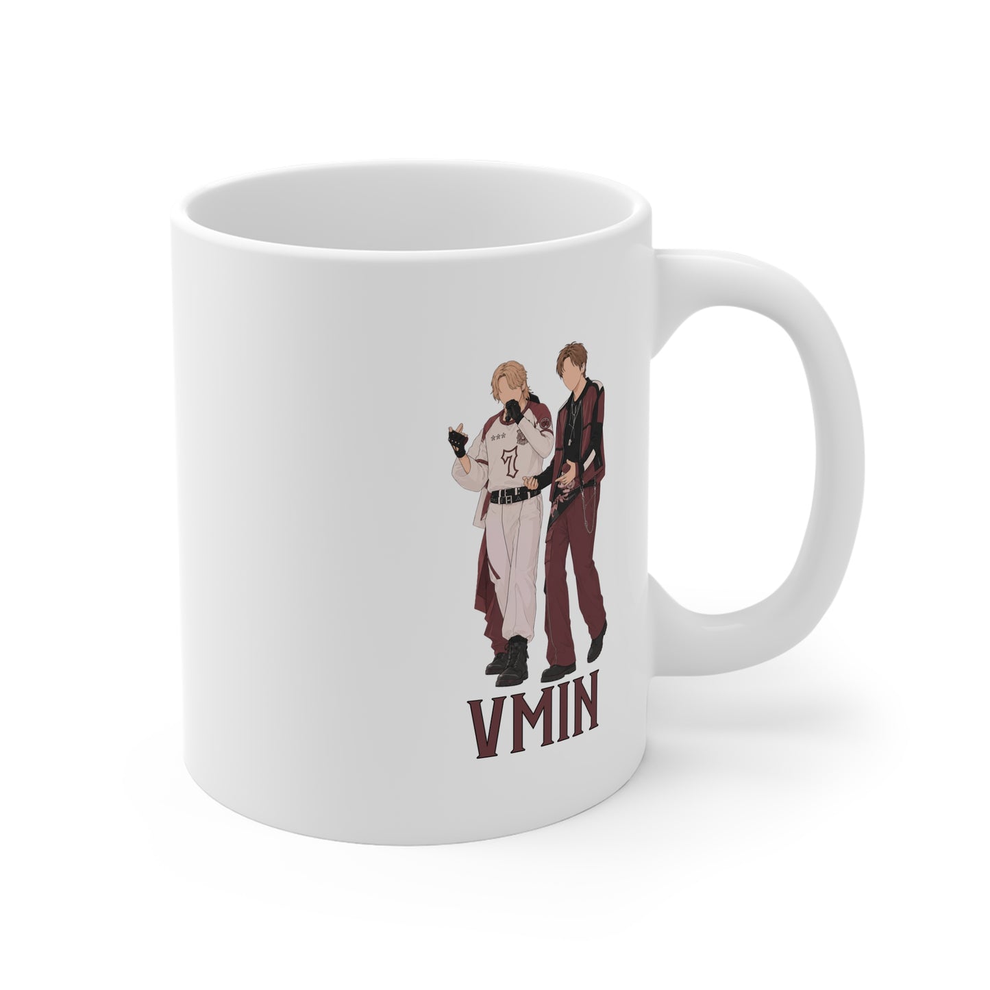 VMin (Taehyung & Jimin BTS World Cup) 11oz White Mug