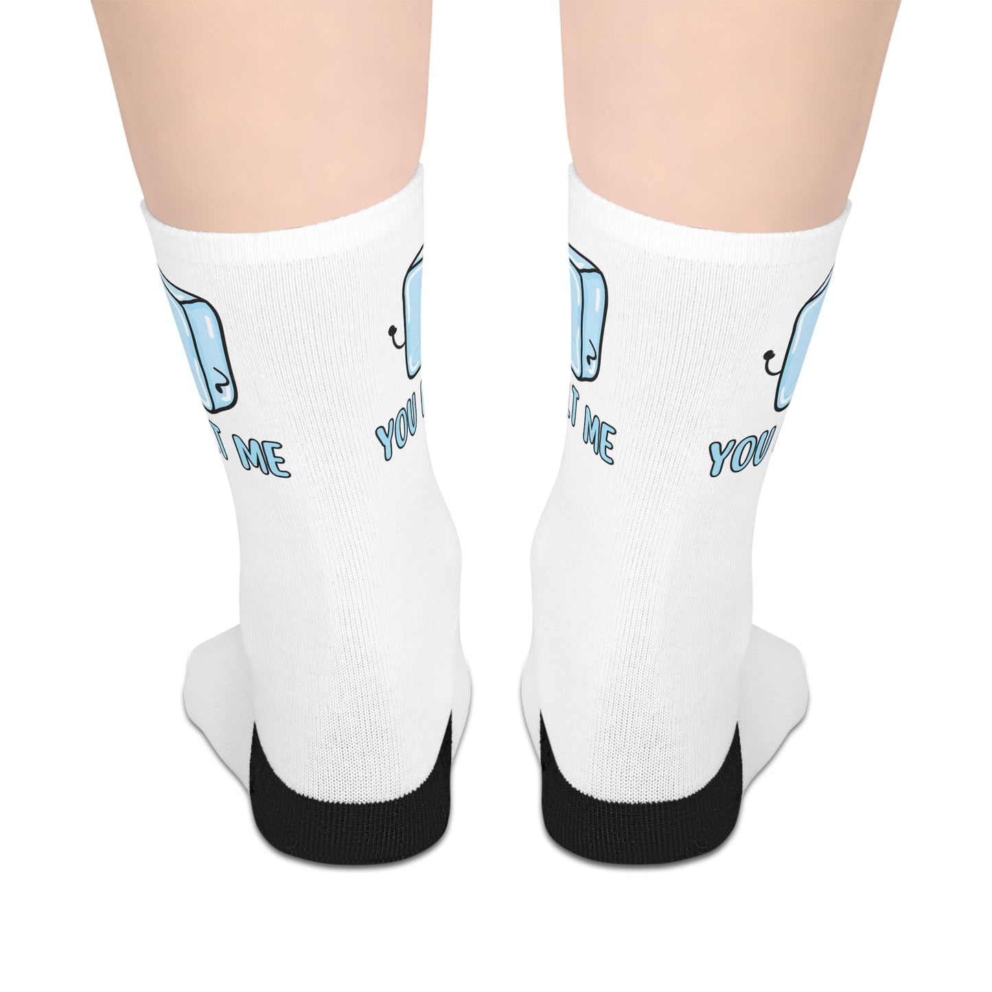 You Melt Me Mid-length Socks