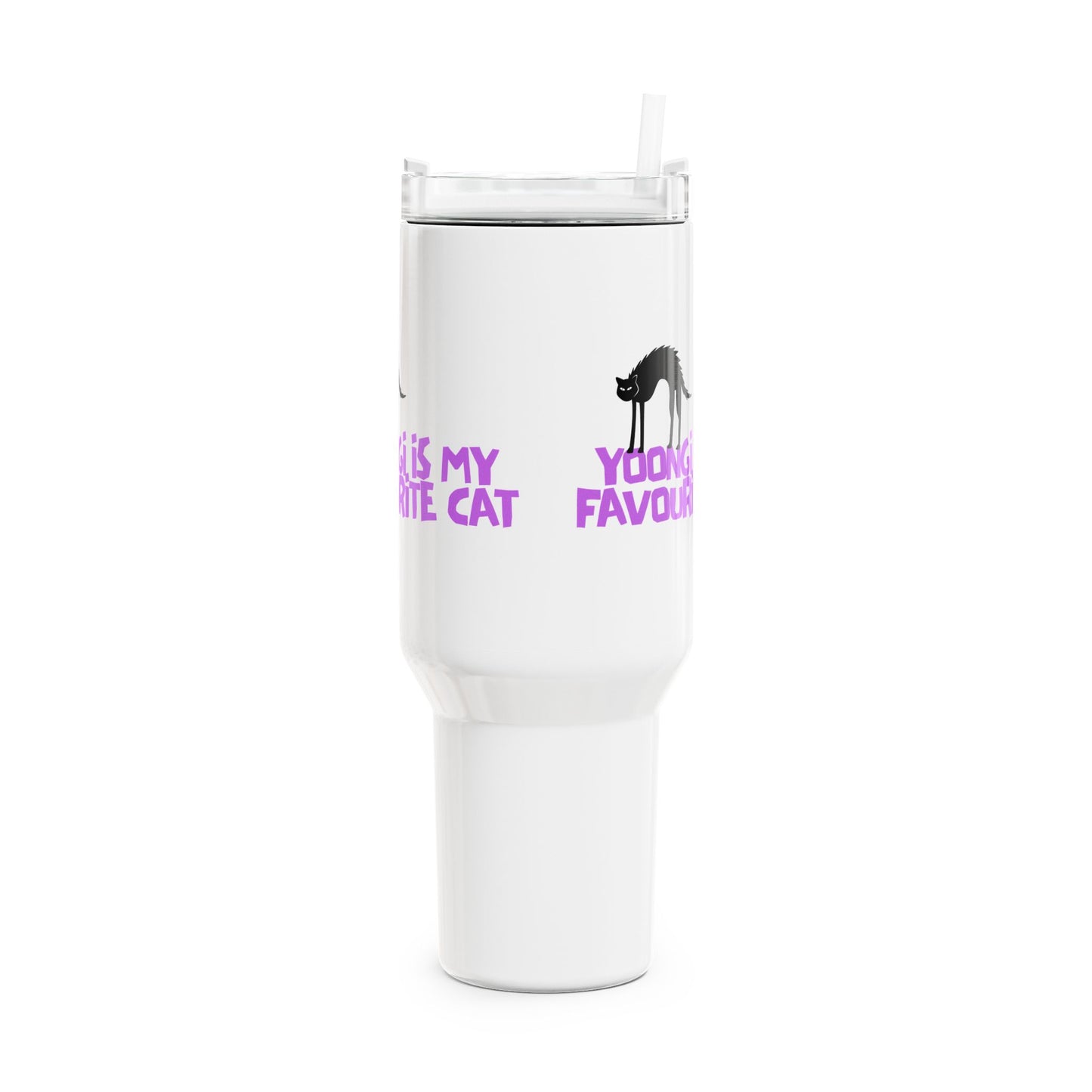 Yoongi Is My Favourite Cat Tumbler, 40oz