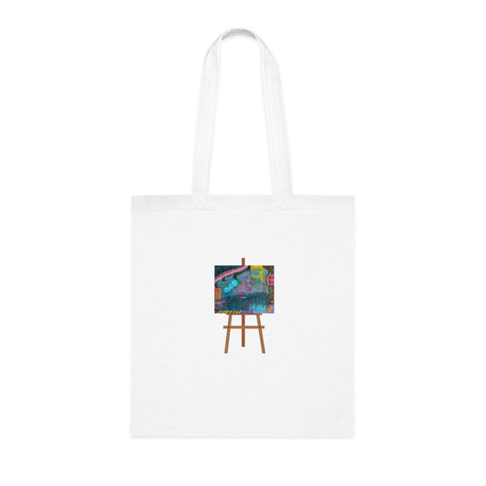 Tropical Honey (Easel) Cotton Tote