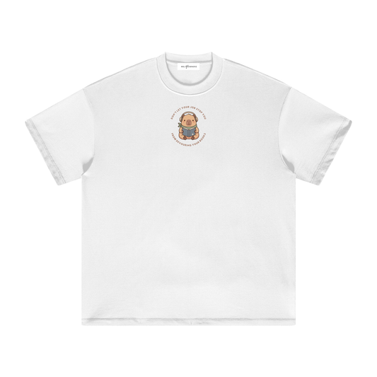 Don't Let Your Job Stop You From Devouring Your Books Heavyweight T-Shirt