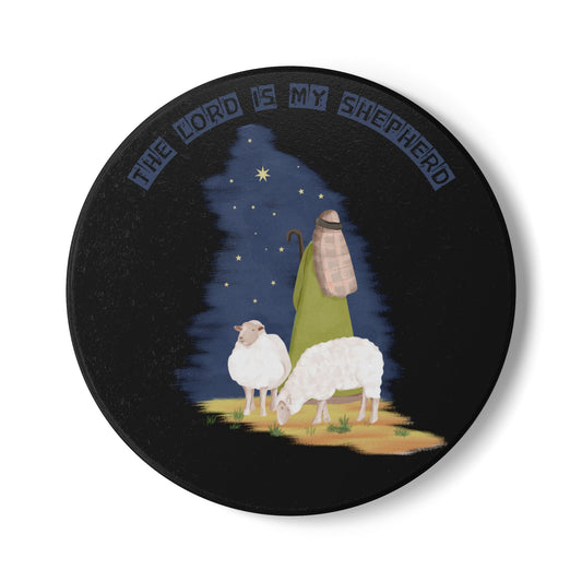 The Lord Is My Shepherd Ceramic Coaster