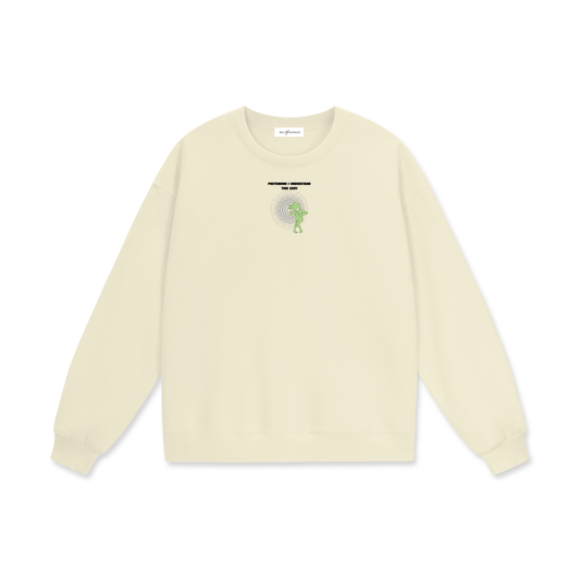 Pretending I Understand This Scifi (Alien) Heavyweight Drop Shoulder Sweatshirt