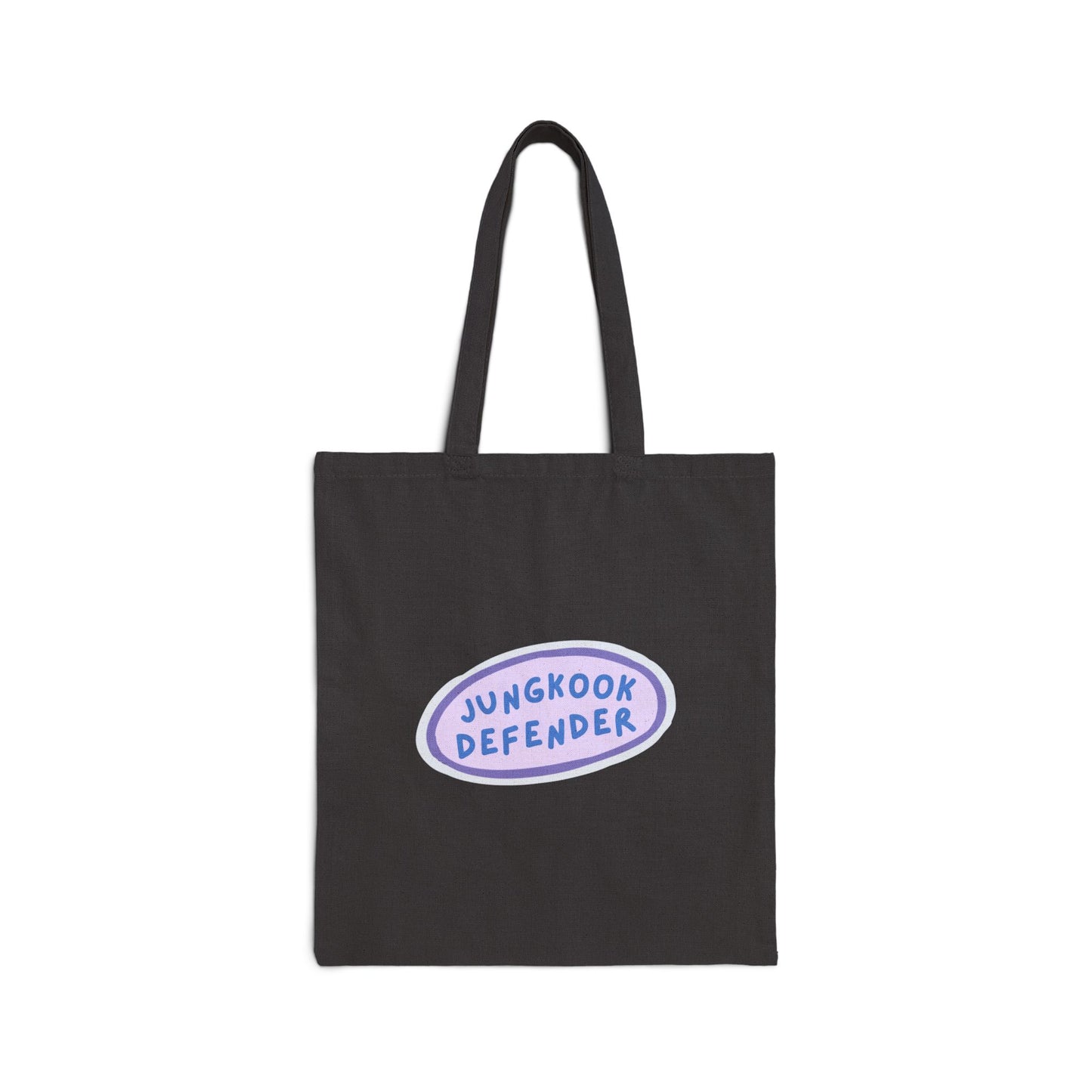 Jungkook Defender Cotton Canvas Tote Bag