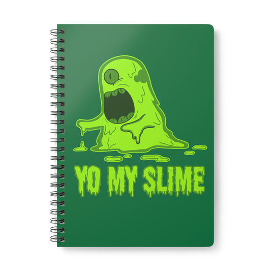 Yo My Slime (1) Wirobound Softcover Notebook, A5