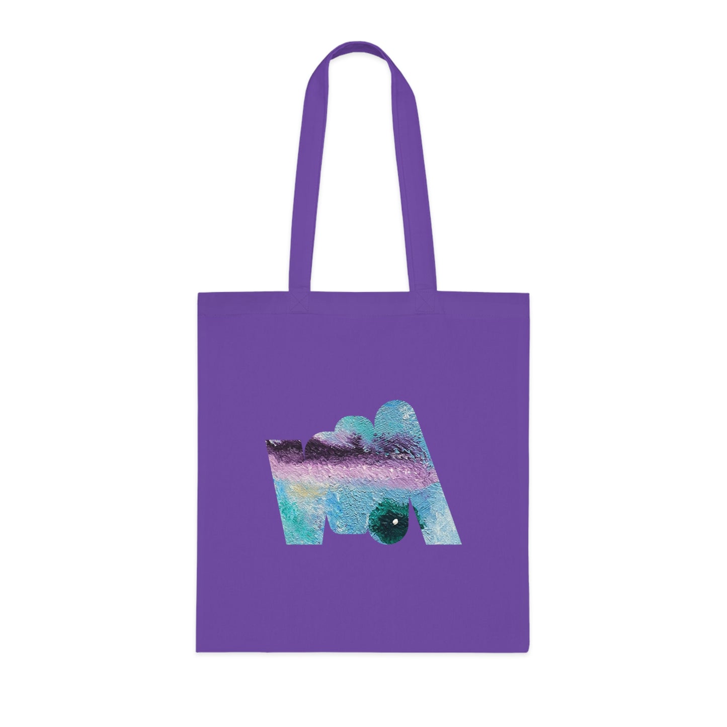 Petri Dish With an Accent (Slant) Cotton Tote