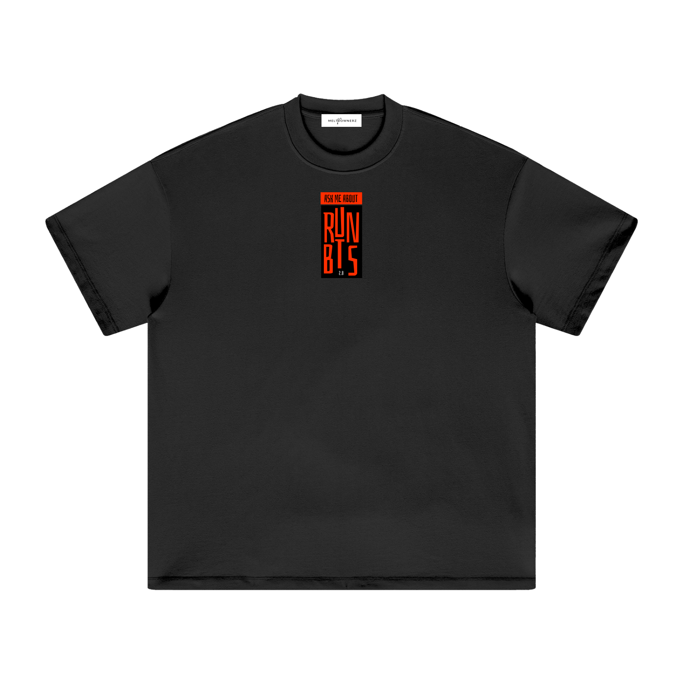 Ask Me About Run BTS 2.0 Heavyweight Earth Tone T-Shirt