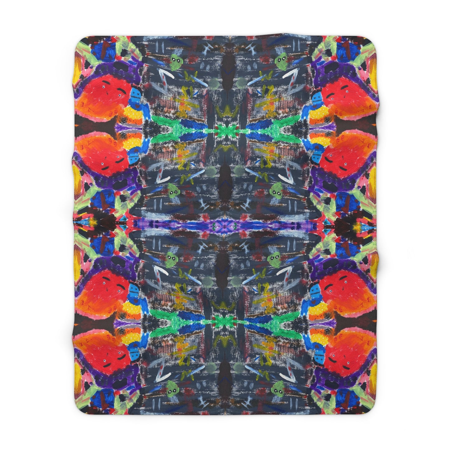 My Parents Are Aliens Sherpa Fleece Blanket