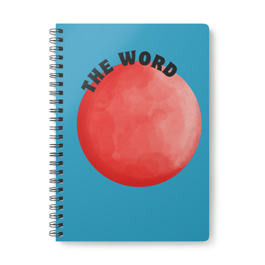 The Word Wirobound Softcover Notebook, A5